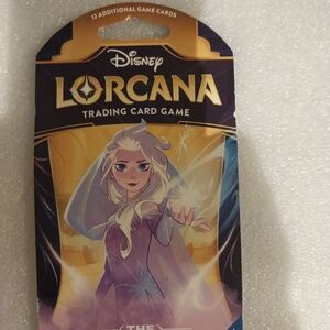 Disney Lorcana Card Pack with Purple and Gold Design